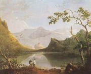 View of Snowdon from Llyn Nantlle (mk08) Richard  Wilson